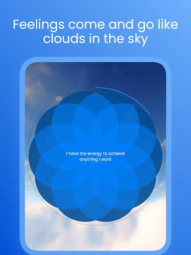 Screenshot of Breathe to Relax: Affirmations