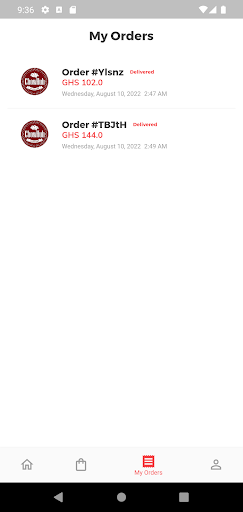 Chowhub Screen 3
