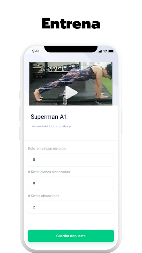 Alfas Club Entrenamiento Screen 2