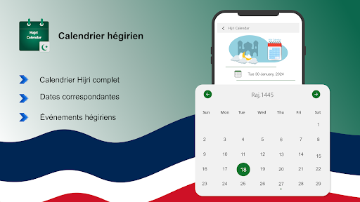 Hijri Calendar Islamic 2024 Screen 2