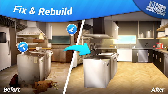 Kitchen Nightmares Restore v1.3.10 Mod Apk (Unlimited Money/Gems) Free For Android 1