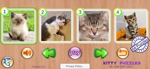 Kitty Puzzles  Cat Jigsaw - Rompecabezas