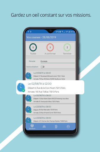 Android application LOGIPAX Driver screenshort