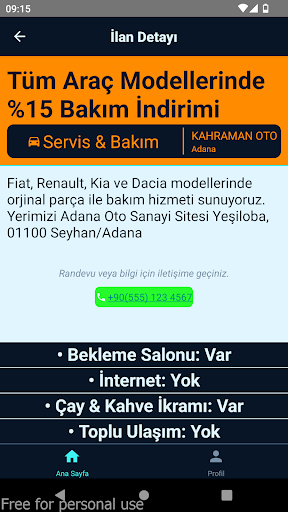 Carld Otomotiv Hizmetleri Screen 3