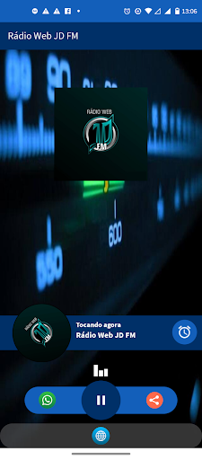 Rádio Web JD FM Screen 2
