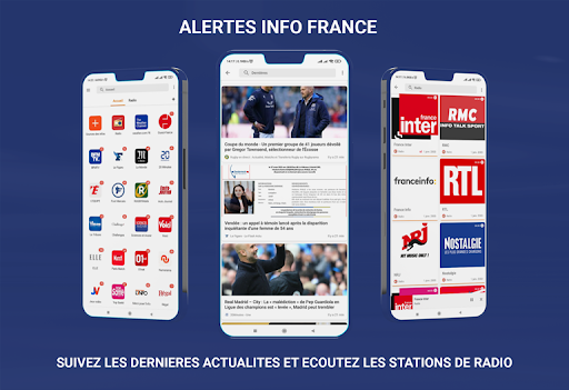 Android application Alertes Info France : l'actu screenshort