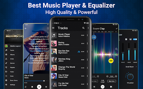 Music Player for Android-Audio 3.8.1 screenshots 1