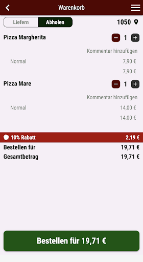 Dolce Vita Pizza Screen 2