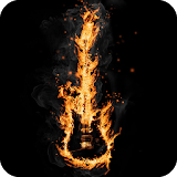 Fire Guitar Pack 2 Wallpaper icon