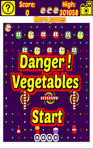 Danger Vegetables Screen 3