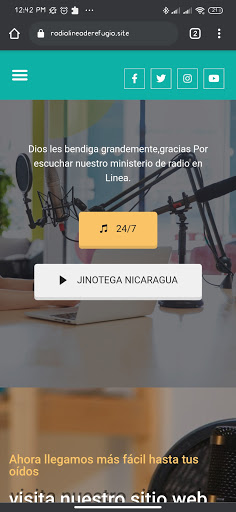 Radio Linea de Refugio Screen 3