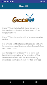 Grace TV 3.0 APK + Mod (Free purchase) for Android