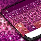 Purple Cheetah Keyboard Skin icon