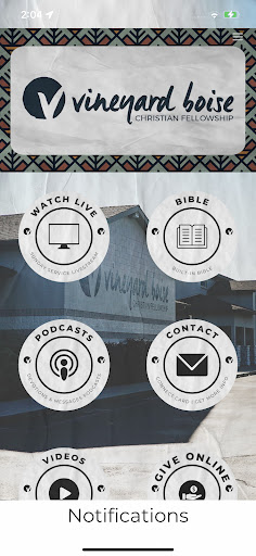 Android application Vineyard Boise screenshort