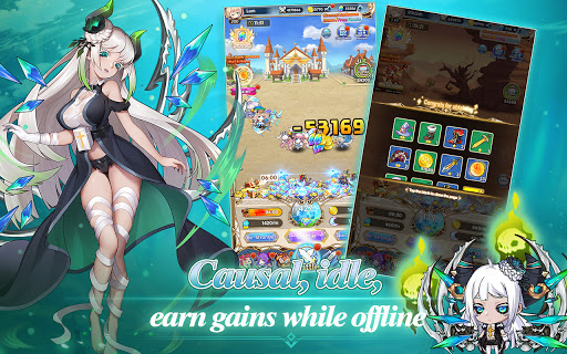 Idle Goddess Best Idle Rpg Apk Mod 1 11 0 Latest Version For Android