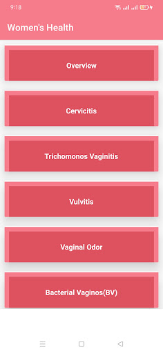 Womens Health Problems Screen 2