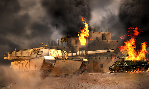 Télécharger guerre réservoir: Blitz Tank APK MOD (Astuce) screenshots 2