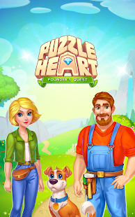 Puzzle Heart Match-3 in a Row Screenshot