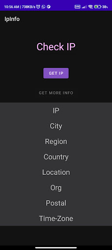 IP-Info Screen 2