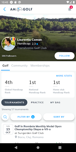 AM Golf Screen 2