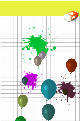 Balloon POP Blots Drop
