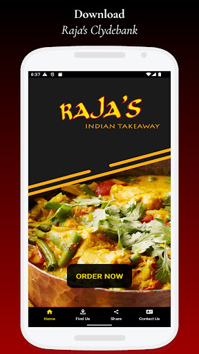 Android application Raja's Clydebank screenshort