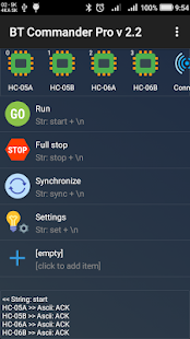Bluetooth Commander Pro Screenshot