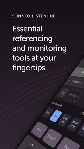 Android application Sonnox ListenHub screenshort