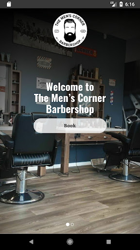 Android application The Men's Corner Barbershop screenshort