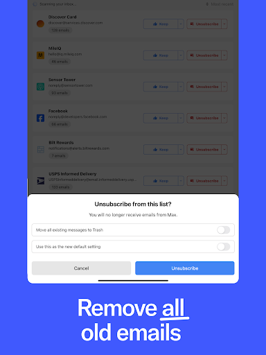 Trimbox: Easy Email Cleaner screenshot 9