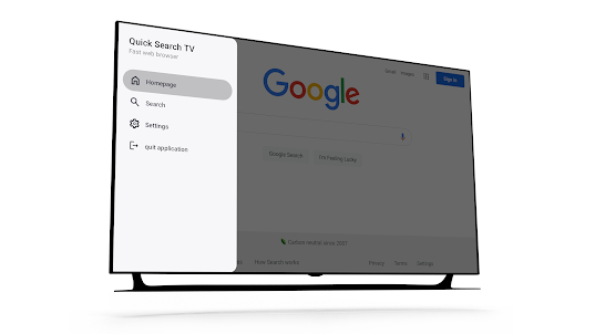 Fast and easy TV web browser