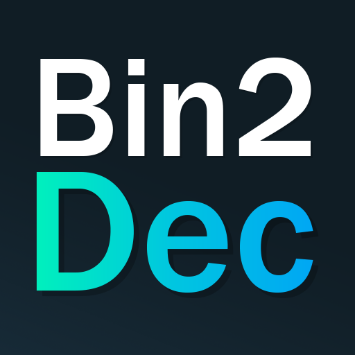 Bin2Dec - OCTAL, HEX, BIN, DEC logo