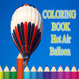 coloring Hot Air Balloon icon