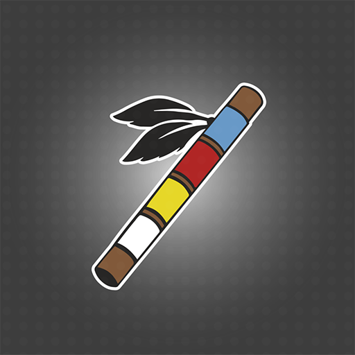 Talking Stick - Indigenous logo