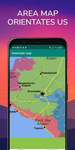 Krasnodar map Screen 3
