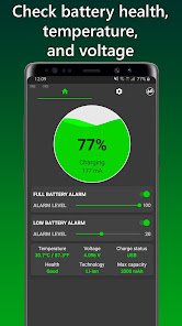 Captura 3 Charge Alarm - Full & Low Batt android