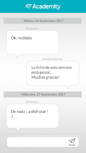 Academity alumno/familia Screen 3