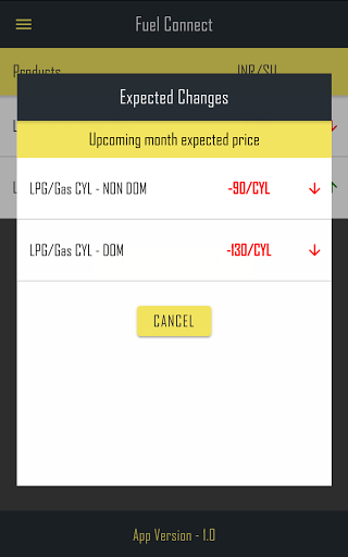 Fuel Connect Screen 3