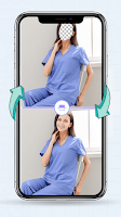 Beauty Nurse Doctor Photo Suit APK Ảnh chụp màn hình #9