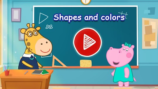 الأشكال والألوان للأطفال 6