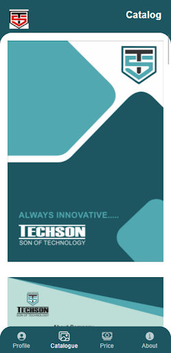 Android application Techson Industries screenshort