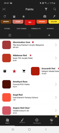 Android application MiniPaints screenshort