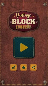 Block Puzzle Vintage-1010 fit 1