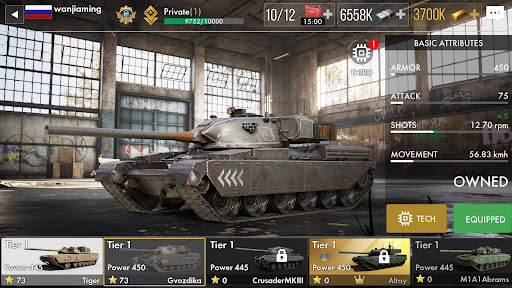 Tank Warfare: PvP Blitz Game  screenshots 22