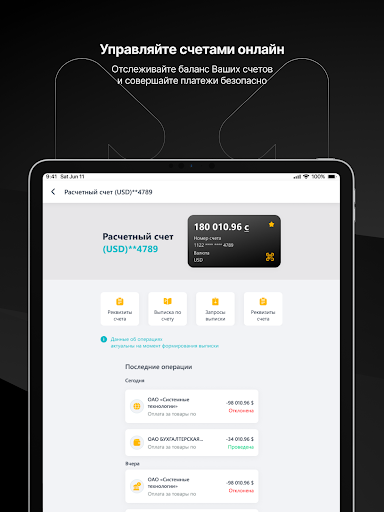 Screenshot of MBusiness