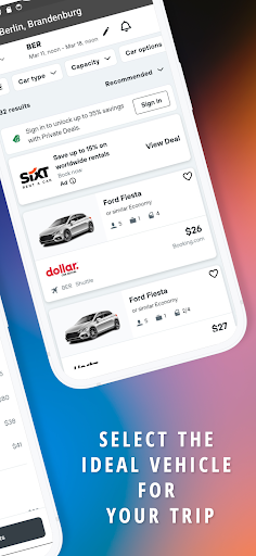 Mietwagen autovermietung