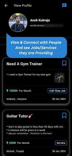 ZANSH: Work & Hire Near You Screen 2