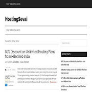 Web Hosting Discount Coupons from HostingSevai
