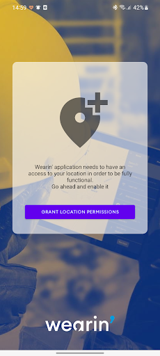 Wearin Demo Screen 2