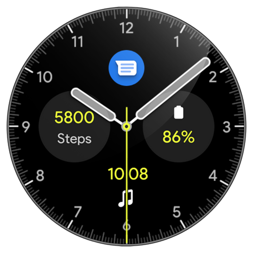Awf Pear Analog - watch face Download on Windows